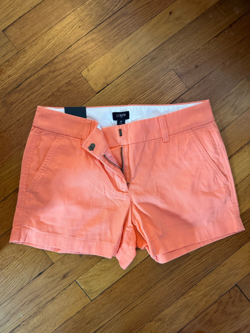 J. Crew Coral Flat Front Women's Shorts